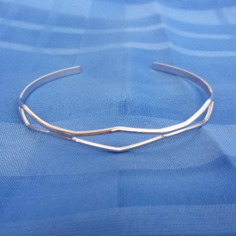 Sarah Coventry Silver Cuff Bracelet